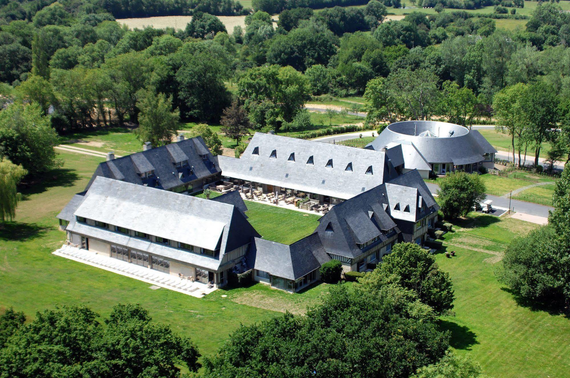 Les Manoirs De Tourgeville Deauville Exterior foto